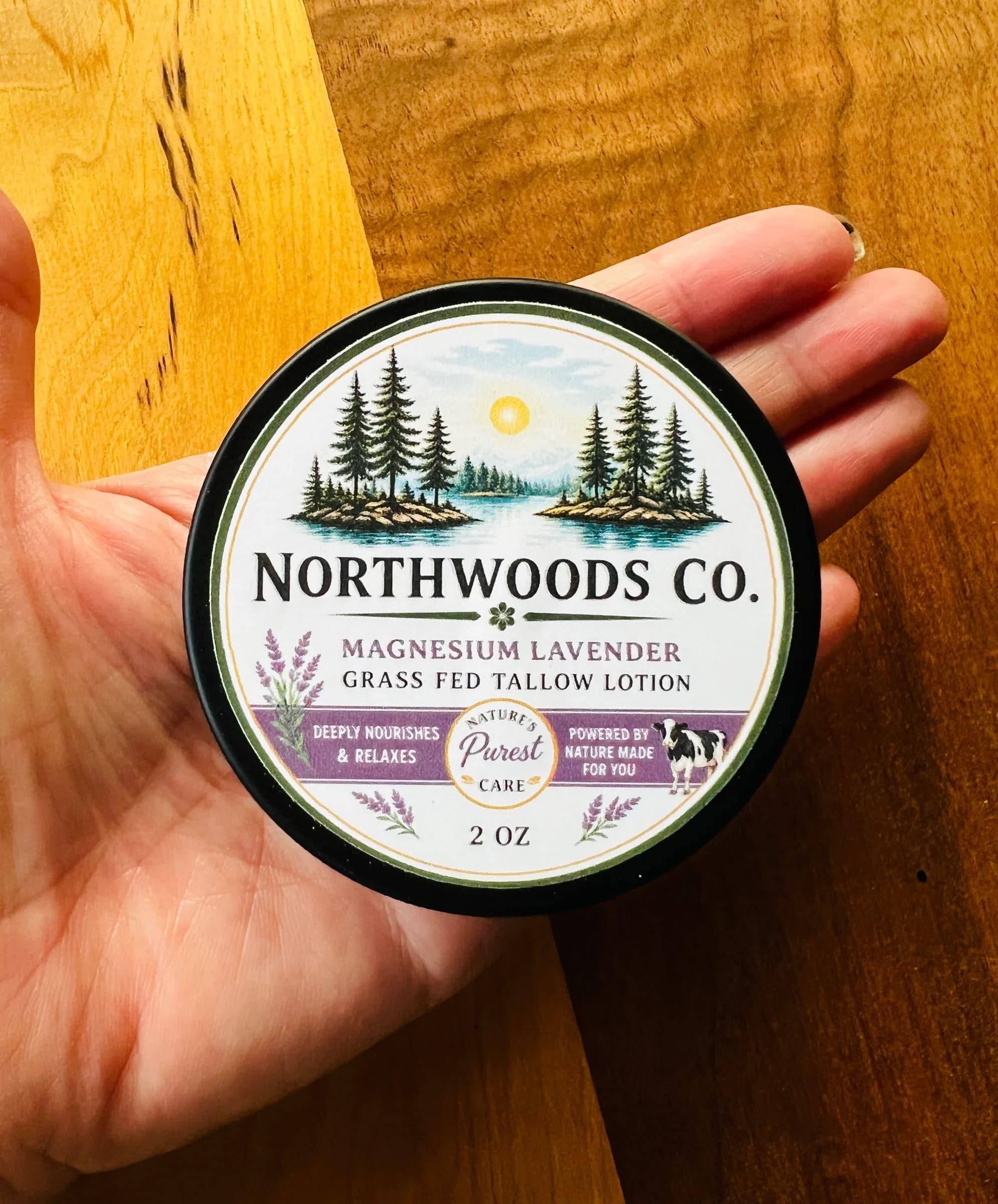 Magnesium Lavender Tallow Balm product photo